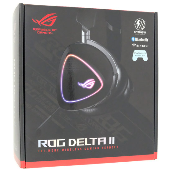 【新品】ASUS　ワイヤレスゲーミングヘッドセット　ROG Delta II