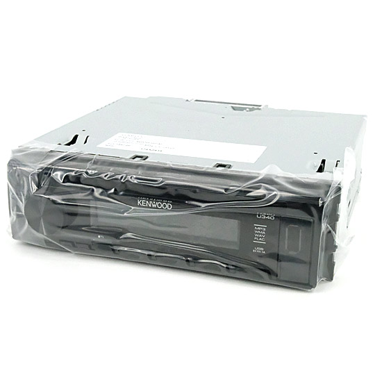 【新品】KENWOOD　CD/USB/iPodレシーバー　U340W　ホワイト