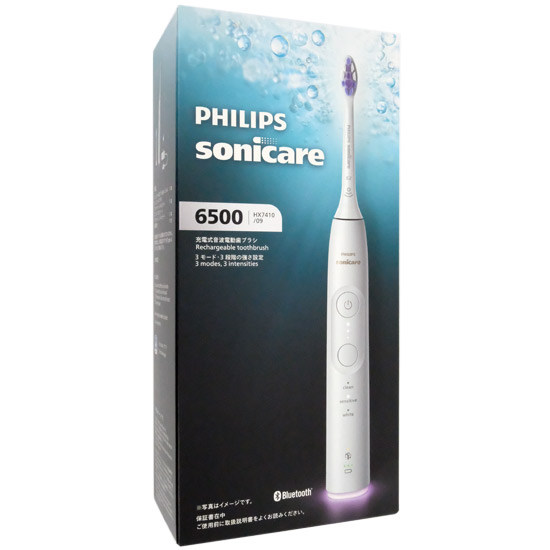 【新品】PHILIPS　電動歯ブラシ　ソニッケアー 6500シリーズ　HX7410/09　ホワイト