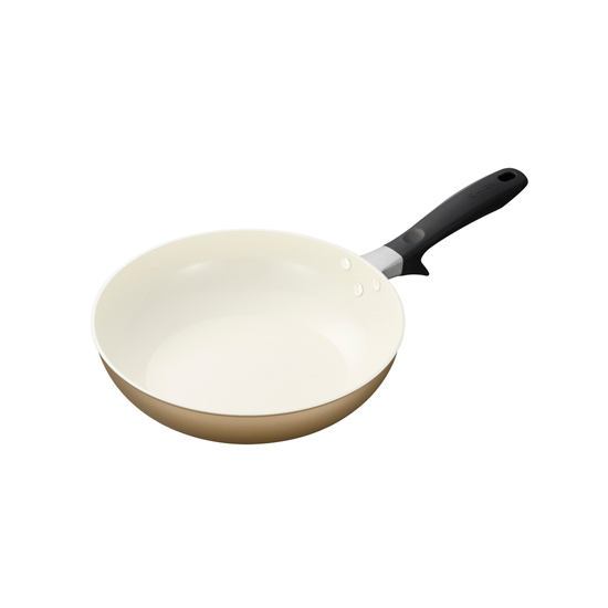 【新品】京セラ　セラブリッドフライパン 炒め鍋 IH対応 28cm　CF-28FC-WBG