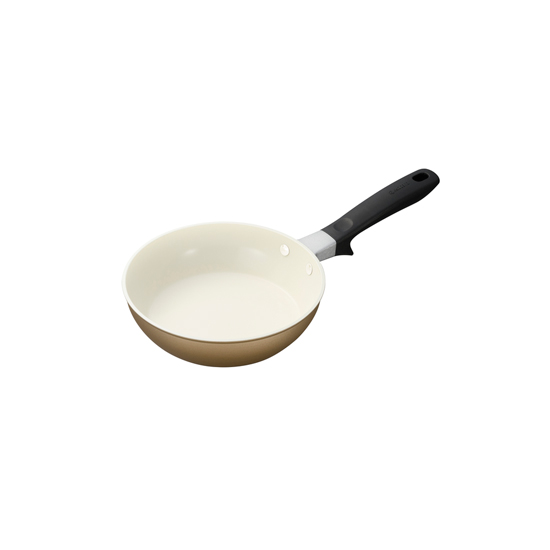 【新品】京セラ　セラブリッドフライパン IH対応 20cm　CF-20C-WBG　ベージュ