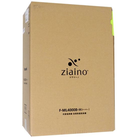 【新品】【新品訳あり(箱きず・やぶれ)】 Panasonic　次亜塩素酸 空間除菌脱臭機 ジアイーノ　F-ML4000B-H　ダークグレー