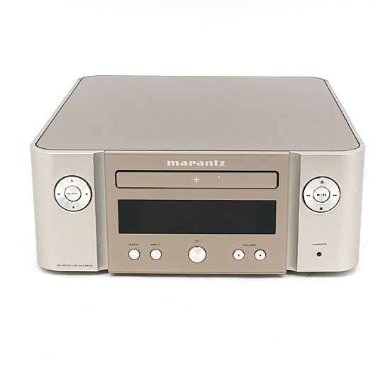 【新品】【新品(開封のみ)】 マランツ　ネットワークCDレシーバーシステム M-CR612/FN　シルバーゴールド
