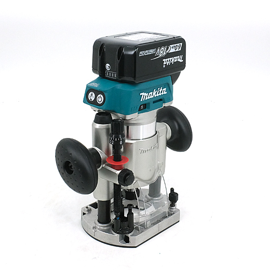 【新品】【新品(開封のみ)】 マキタ　充電式トリマ 18V　RT51DRG