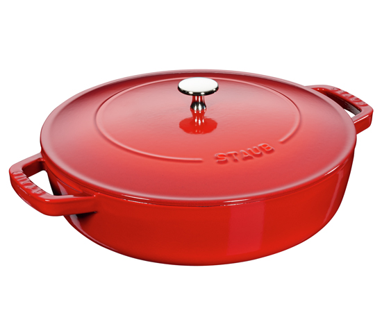 【新品】ストウブ　ブレイザー ソテーパン 24cm　チェリー