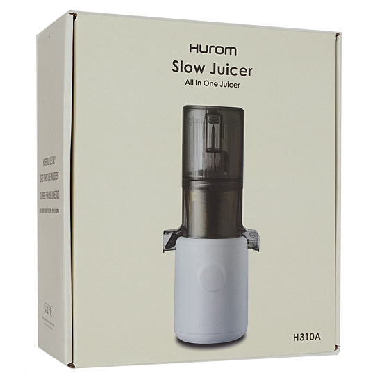 【新品】HUROM■スロージューサー■H310A-BAC04WH■ホワイト■新品未開封