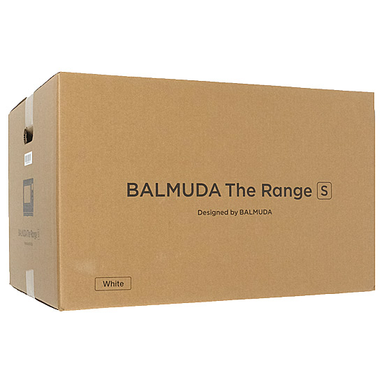 【新品】BALMUDA　単機能レンジ The Range S　KRN01JP-WH　ホワイト