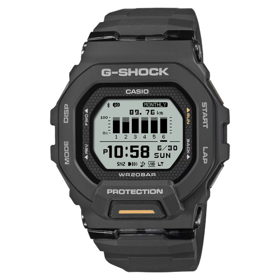 【新品】CASIO　腕時計 G-SHOCK ジー・スクワッド　GBD-200-1A1JF