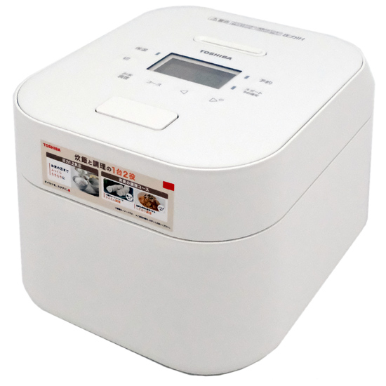 【新品】【新品訳あり(箱きず・やぶれ)】 TOSHIBA　圧力IH炊飯器 5.5合炊き　RC-10FPW(W)　ミルキーホワイト