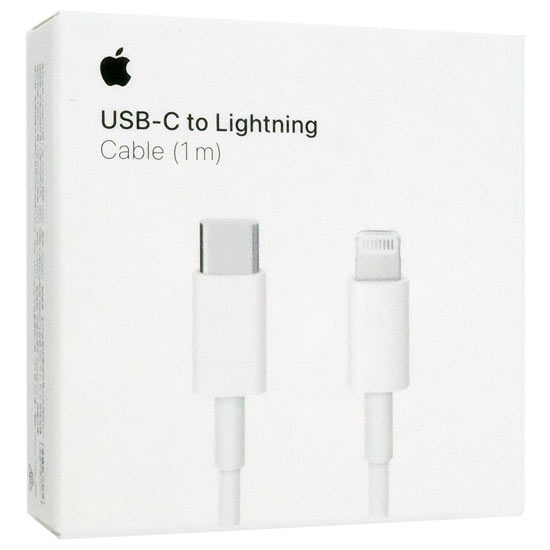 【新品】Apple　USB-C-Lightningケーブル 1m　MUQ93FE/A