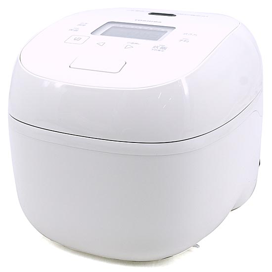 【新品】TOSHIBA　真空IH炊飯器 5.5合炊き　RC-10RXA(W)　ミルキーホワイト