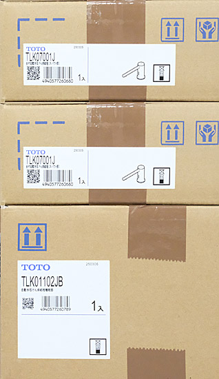 【新品】【新品(開封のみ)】 TOTO　自動水石けん供給栓 オートソープディスペンサー　TLK07S02JA