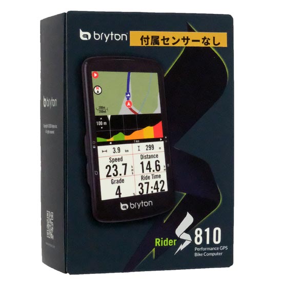 【新品】bryton　サイクルコンピューター 本体のみ　Rider S810 E