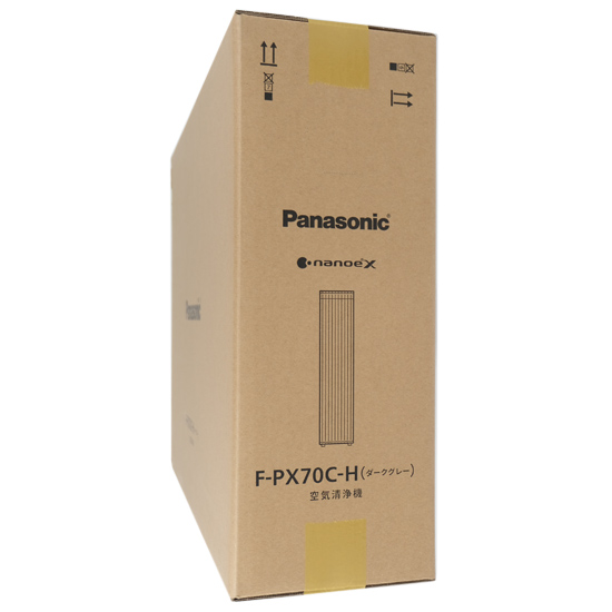 【新品】Panasonic　空気清浄機　F-PX70C-H　ダークグレー