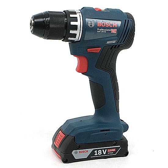 【新品】【新品(開封のみ)】 BOSCH　コードレスドライバードリル 18V　GSR18V-45