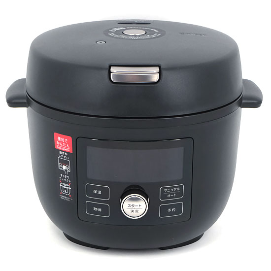 【新品】【新品(開封のみ)】 TIGER　電気圧力鍋 TIGER COOKPOT　COK-A220-KM　マットブラック