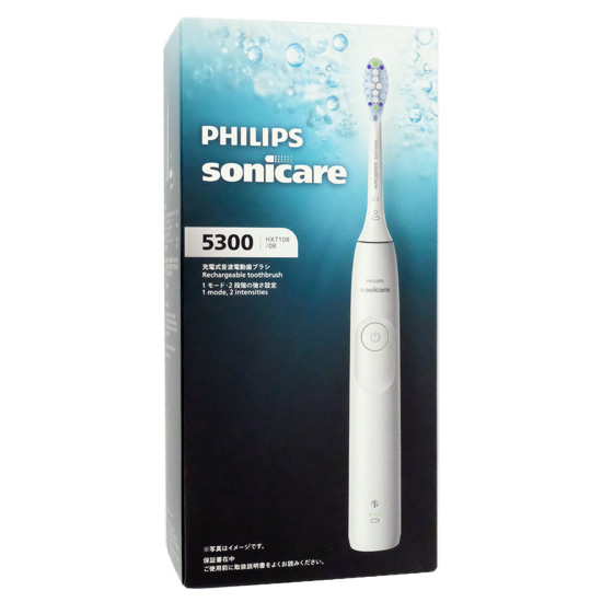 【新品】PHILIPS　電動歯ブラシ　ソニッケアー 5300シリーズ　HX7108/08　ホワイト