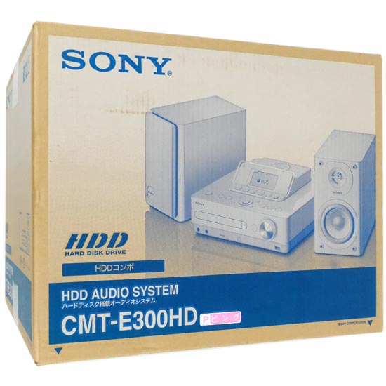 【新品】SONY　HDDコンポ 80GB　CMT-E300HD/P