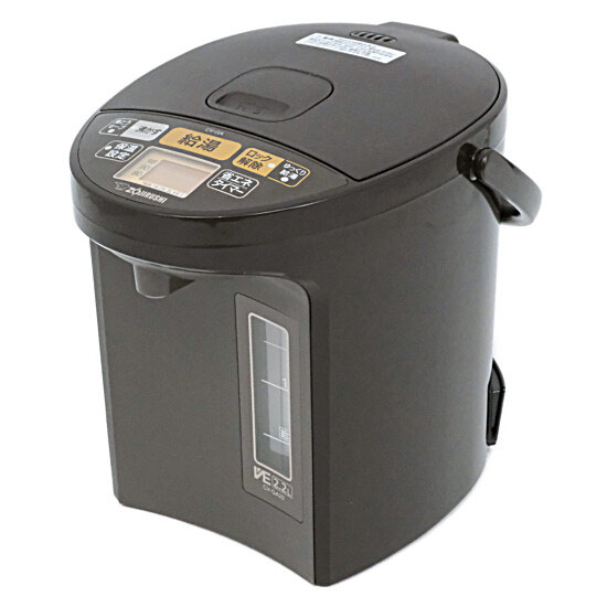 【新品】【新品(開封のみ・箱きず・やぶれ)】 ZOJIRUSHI　マイコン沸とうVE電気まほうびん 優湯生 2.2L　CV-GA22-TA