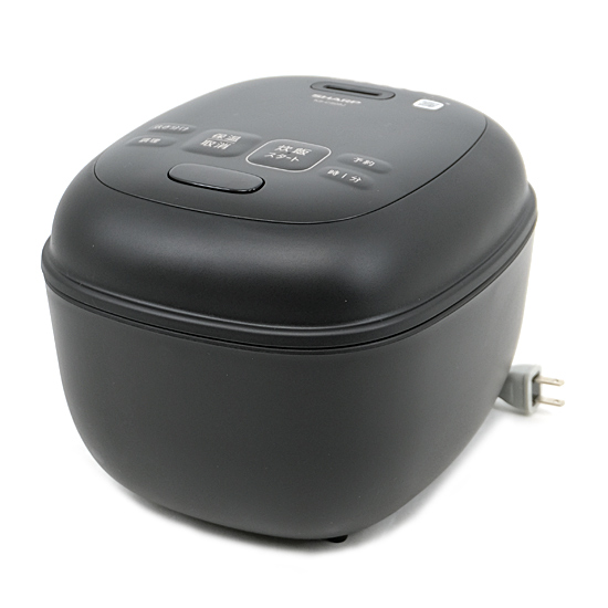 【新品】SHARP　ジャー炊飯器 3合炊き　KS-CS05J-B　ブラック