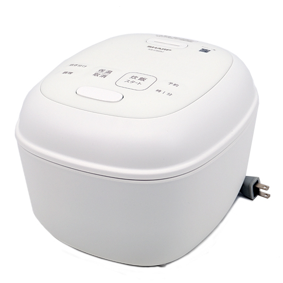 【新品】SHARP　ジャー炊飯器 3合炊き　KS-CS05J-W　ホワイト