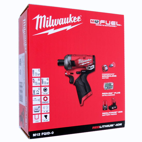 【新品】ミルウォーキー　M12 FUEL 50Nm サイレントインパクトドライバー 本体のみ　M12 FQID-0 JP