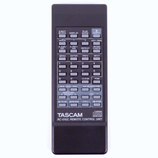 【新品】【新品(開封のみ)】 TASCAM　オーディオリモコン　RC-01UC