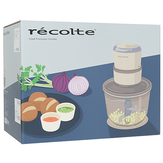 【新品】レコルト　フードプロセッサー コンボ　RCP-6