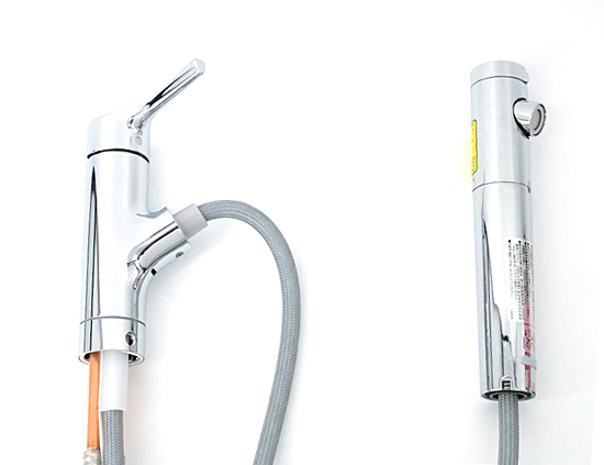 【新品】TOTO　台付シングル混合水栓　TKS05308J　訳あり