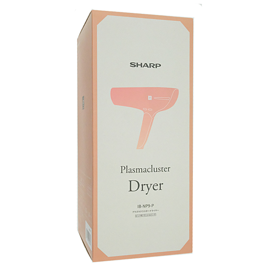 【新品】【新品訳あり(箱きず・やぶれ)】 SHARP　プラズマクラスタードライヤー beaute A　IB-NP9-P　キャメルピンク