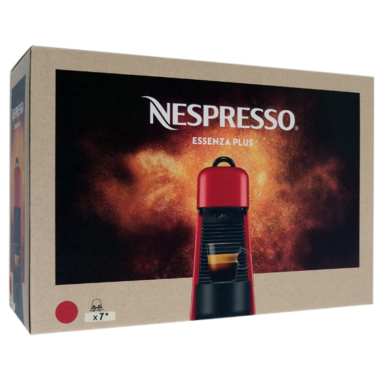 【新品】【新品(開封のみ)】 ネスプレッソ　エッセンサ プラス D45N-RE　チェリーレッド D