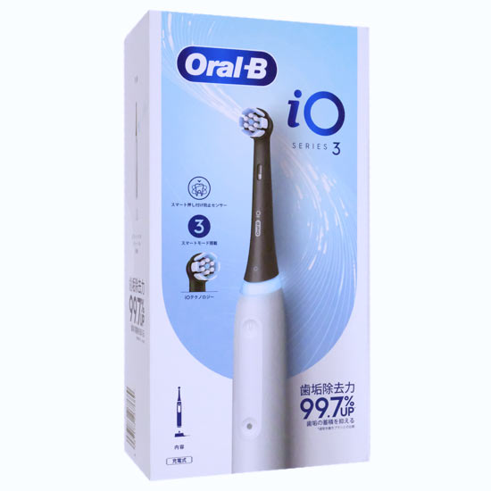 【新品】Braun　電動歯ブラシ オーラルB iO3　IOG31C60IG-H　アイコニックグレイ