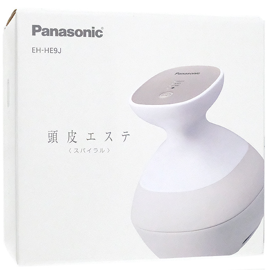 【新品】【新品訳あり(箱きず・やぶれ)】 Panasonic　頭皮エステ スパイラル　EH-HE9J-S　シルバー