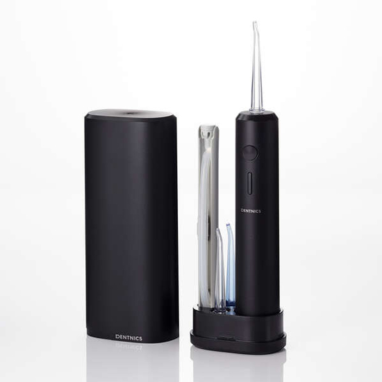 【新品】【新品訳あり(箱きず・やぶれ)】 エレコム　口腔洗浄器 DENTNICS デンタルウォッシャー　HC-JF01BK　ブラック
