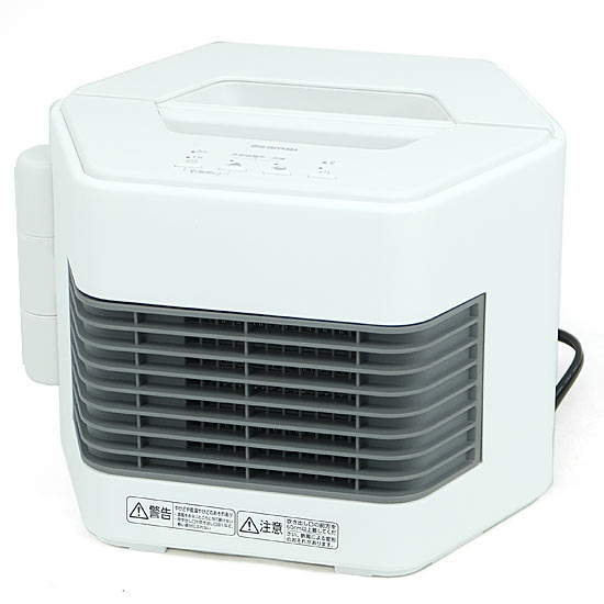 【新品】【新品(開封のみ)】 IRIS OHYAMA　可変型セラミックファンヒーター　ACH-MN12A-W　ホワイト