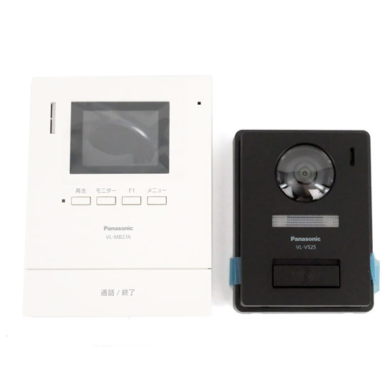 【新品】【新品(開封のみ・箱きず・やぶれ)】 Panasonic　テレビドアホン 1-1タイプ 電源コード式　VL-B27ALG