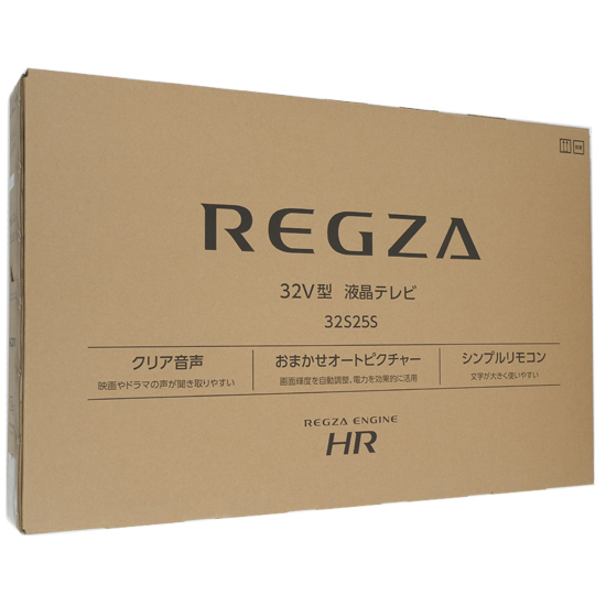 【新品】TVS REGZA　32V型 フルハイビジョン液晶テレビ REGZA　32S25S