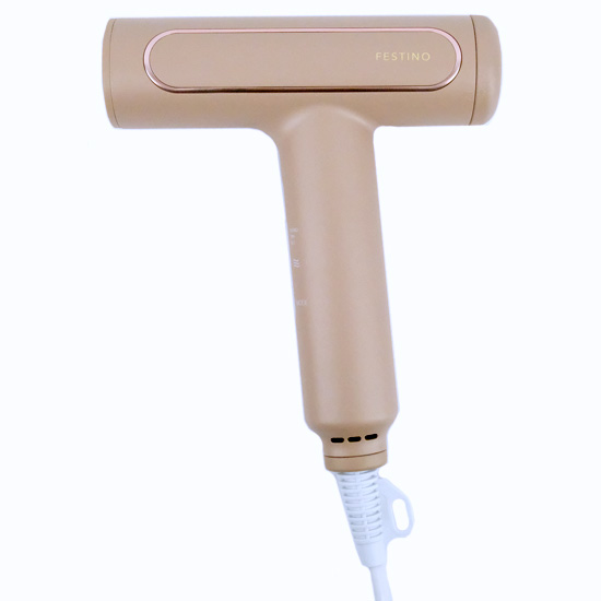【新品】シンプルマインド　ツヤモイストドライヤーRe FESTINO　FDR-1-BR　シャイニーブラウン