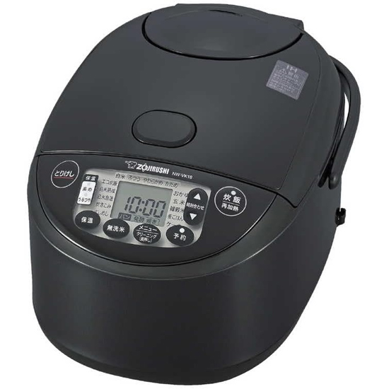 【新品】ZOJIRUSHI　IH炊飯ジャー 極め炊き 10合炊き　NW-VK18-BA　ブラック
