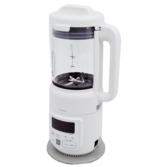 【新品】【新品訳あり(箱きず・やぶれ)】 siroca　ヒーター機能付きブレンダー おうちシェフ BLENDER　SM-S151　ホワイト