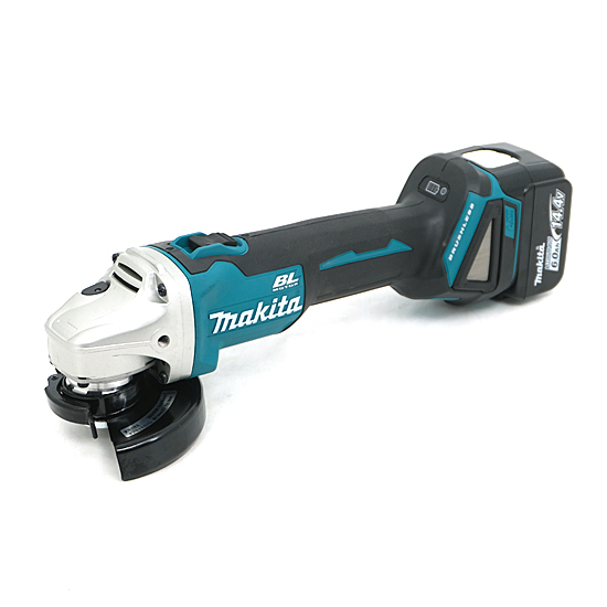 【新品】【新品訳あり(開封のみ・箱きず・やぶれ)】 マキタ　充電式ディスクグラインダー　GA403DRGN