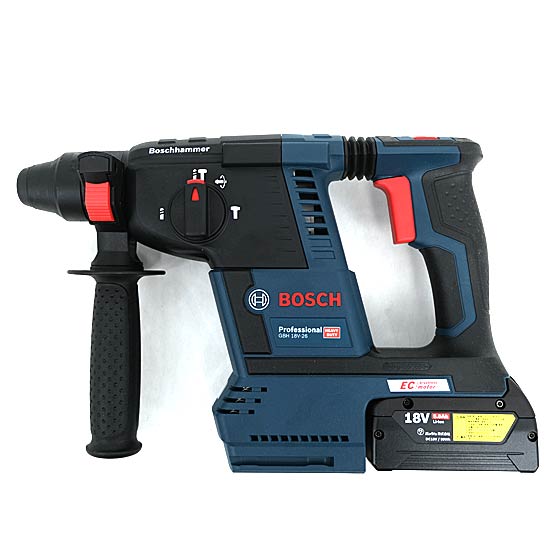 【新品】【新品(開封のみ)】 BOSCH　SDSプラス 18V コードレスハンマードリル　GBH18V-26N