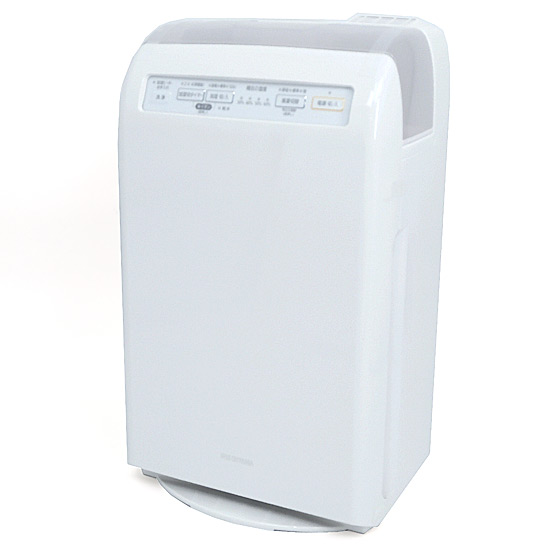 【新品】【新品訳あり(箱きず・やぶれ)】 アイリスオーヤマ　加湿空気清浄機　RHF-253-W