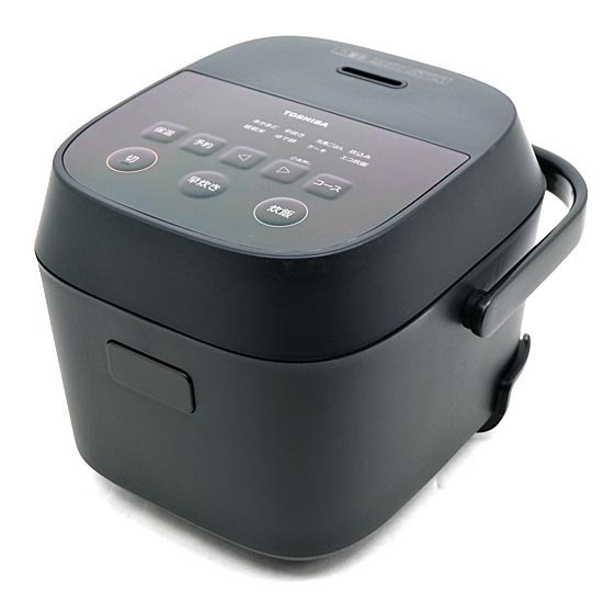 【新品】TOSHIBA　マイコン炊飯器 3合炊き　RC-5AMX(K)　ブラック