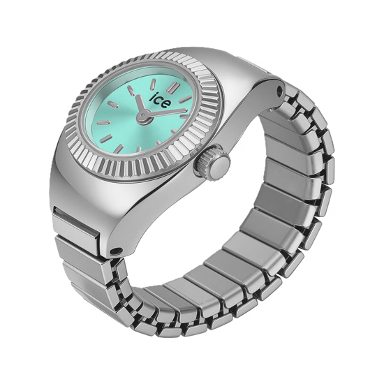 【新品】ice watch　腕時計 Chouchou シルバーターコイズ　025515