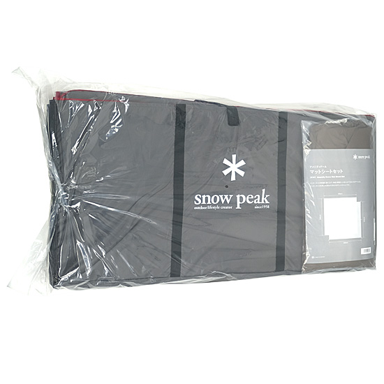 【新品】snow peak　アメニティドームM マットシートセット　SET-021H