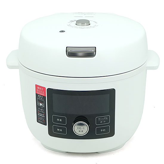 【新品】【新品訳あり(箱きず・やぶれ)】 TIGER　電気圧力鍋 TIGER COOKPOT　COK-A220-WM　マットホワイト