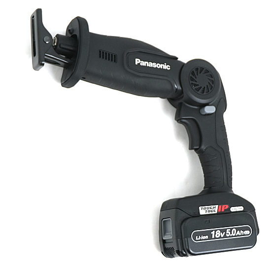 【新品】Panasonic　充電レシプロソー 18V 5.0Ah　EZ47A1LJ2G-B　ブラック