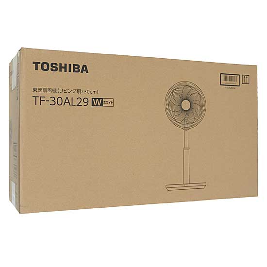 【新品】TOSHIBA　ACリビング扇風機　TF-30AL29(W)　ホワイト