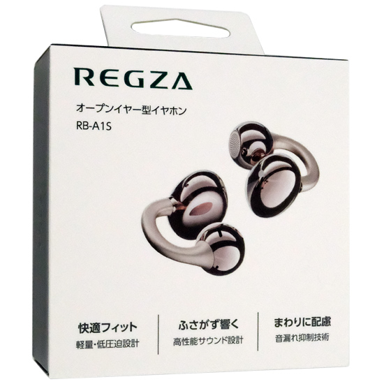 【新品】TVS REGZA　オープンイヤー型イヤホン RB-A1S(RG)　ローズゴールド